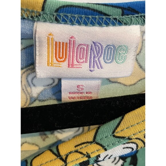 NWT Womens Lularoe Disney Donald Duck Sz Small Irma.Tag Is Small, But Fits Loose - Picture 14 of 15